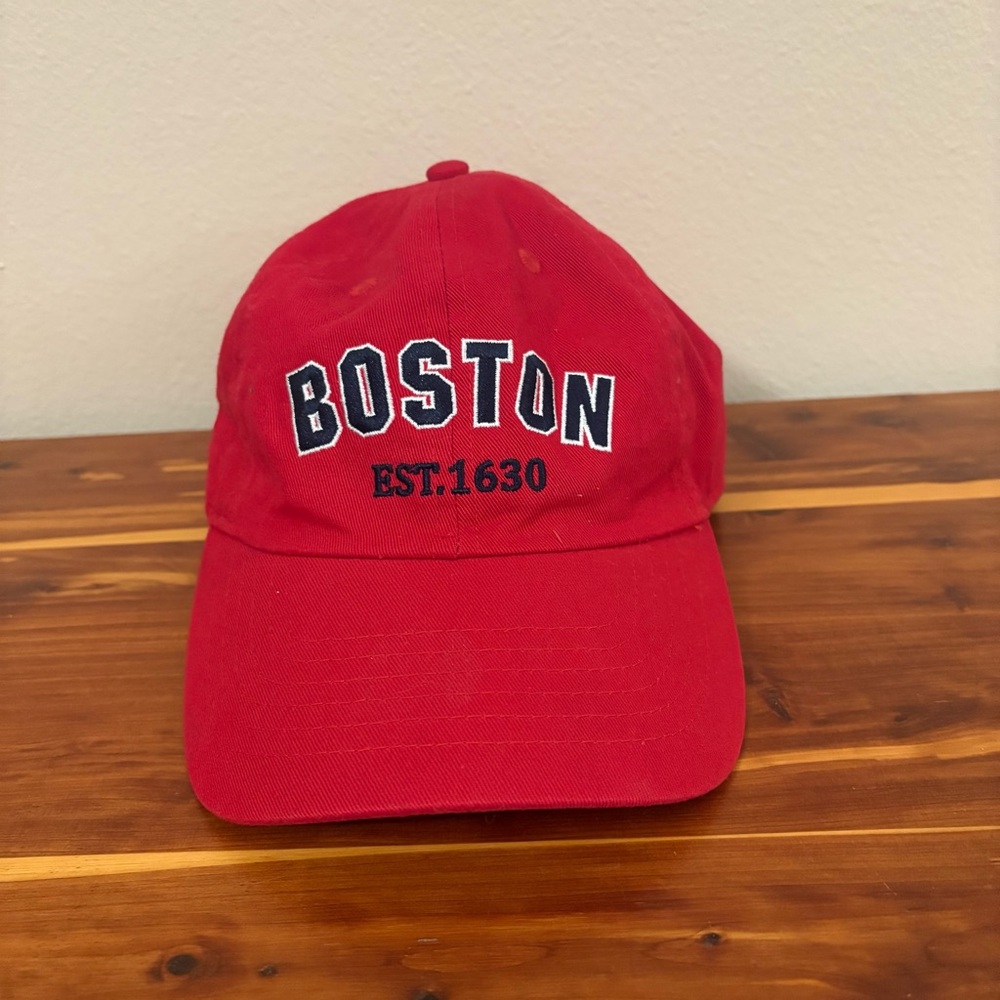 Bay State Apparel Boston baseball cap men’s OSFM red cl